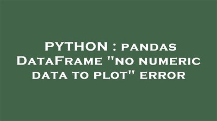 pandas DataFrame 
