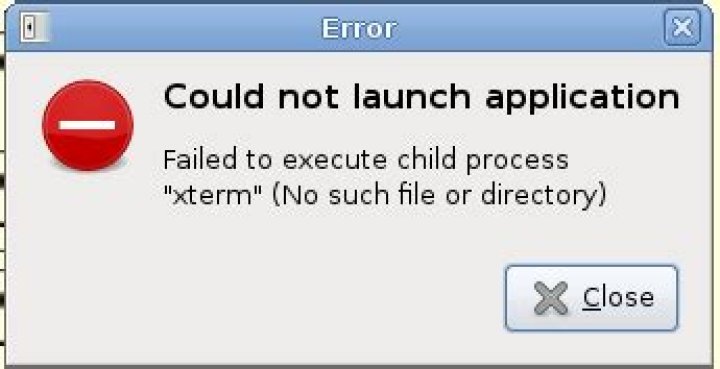 Panel apps try to launch in xterm, even though it isn't installed
