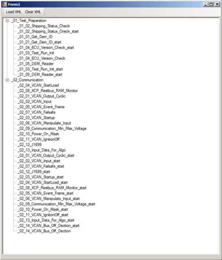Parse XML to Treeview List