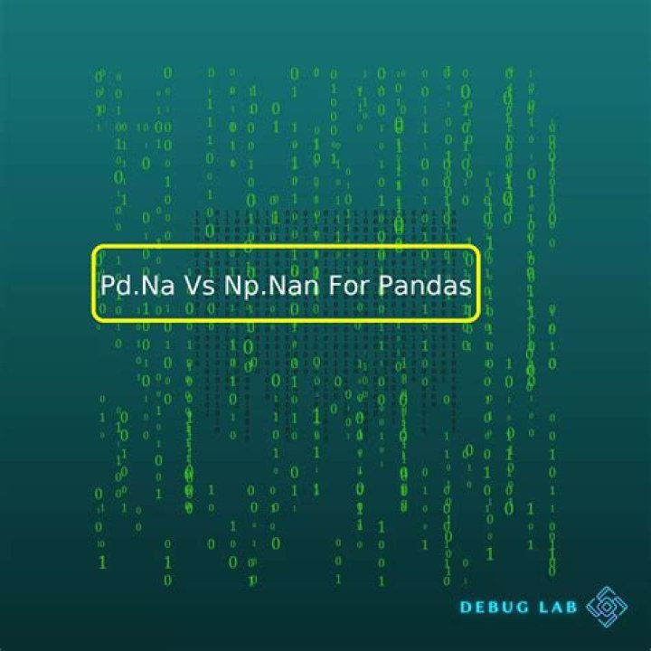 pd.NA vs np.nan for pandas