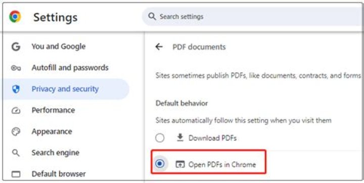 PDFs keep automatically downloading in Chrome -- how do I stop?