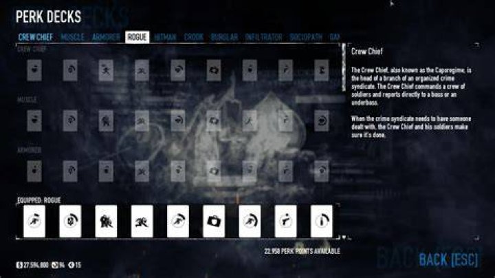 PERK DECKS