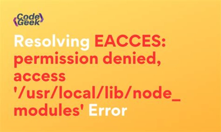 Permission denied to access node.cfg