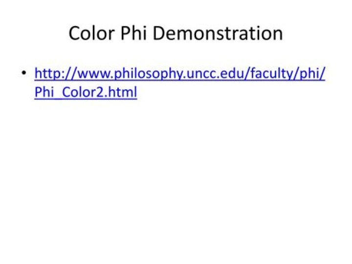 Phi demonstration