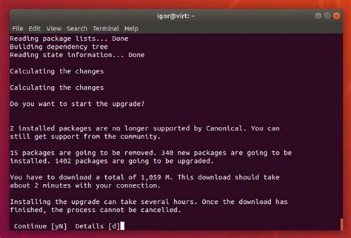 php command missing from ubuntu 18.04