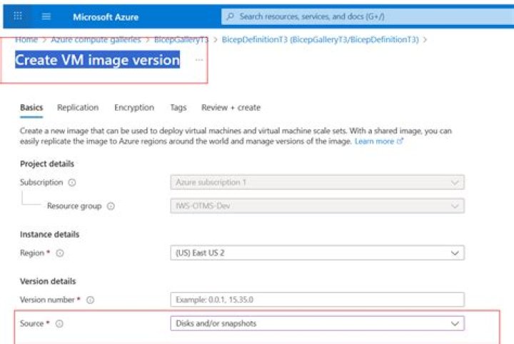 Picture of VM version field in a VirtualBox settings dialog