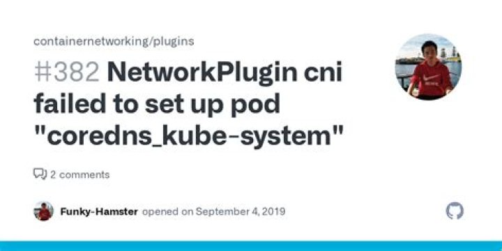 Pods are not starting. NetworkPlugin cni failed to set up pod