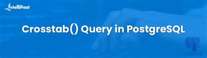 PostgreSQL Crosstab Query