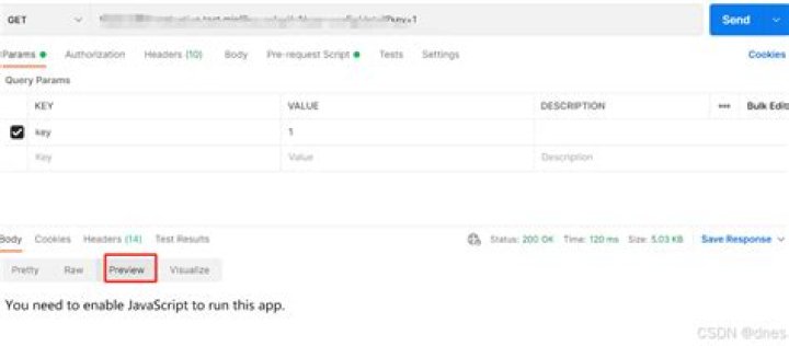 postman: You need to enable JavaScript to run this app