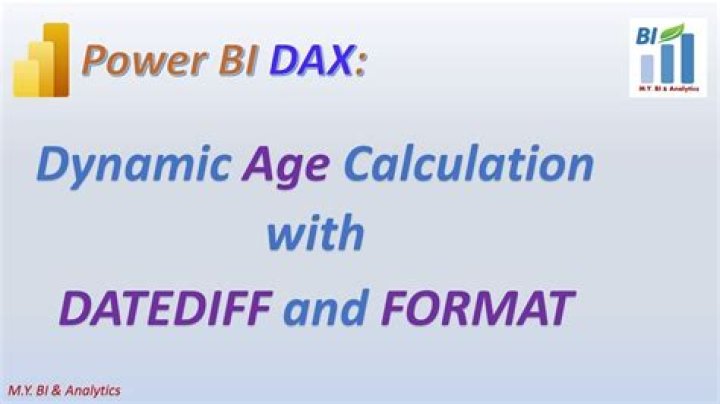Power Bi DAX DateDiff Calculation