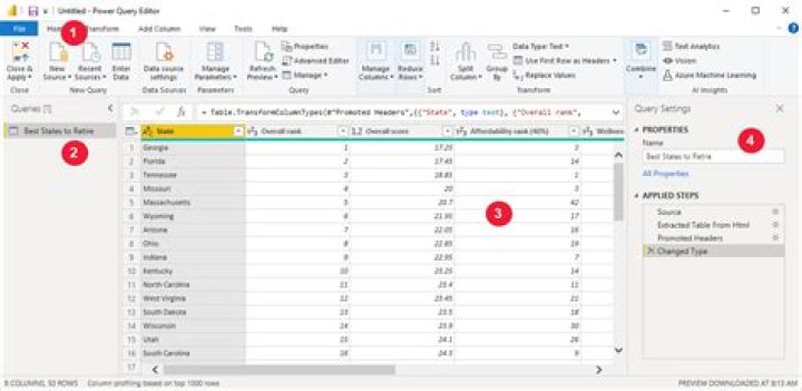 Power Query - Table.TranformColumns