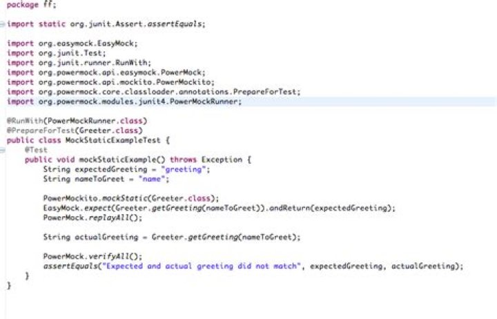 Powermock (With Easymock) no last call on a mock available