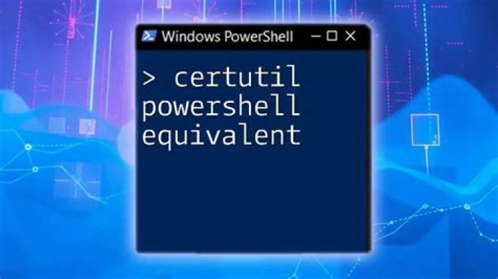 Powershell equivalent of the 