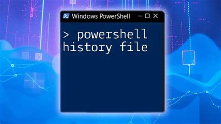 Powershell history isn't persistent anymore
