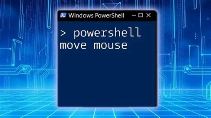 powershell mouse move does not prevent idle mode