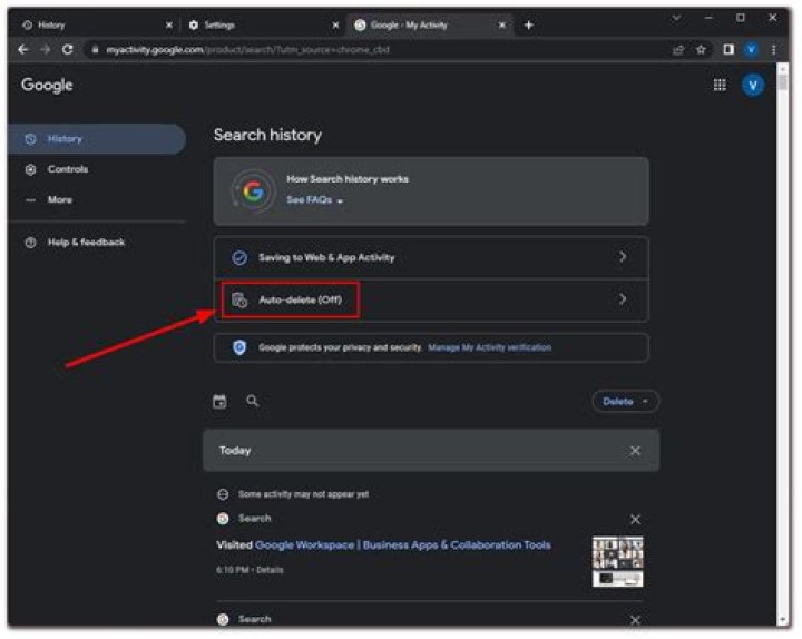 Prevent history deletion on Google Chrome