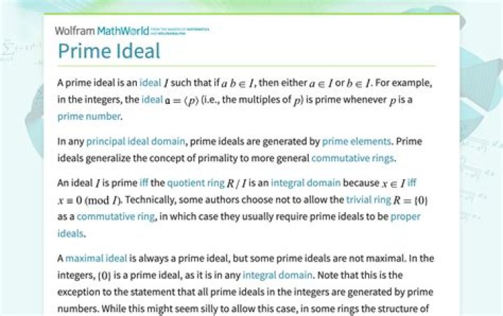 Prime Ideal and Proper Ideal