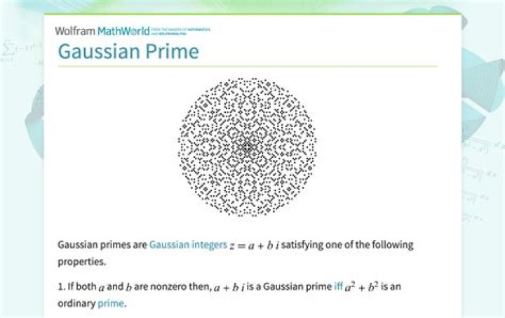 Primes in Gaussian Integers