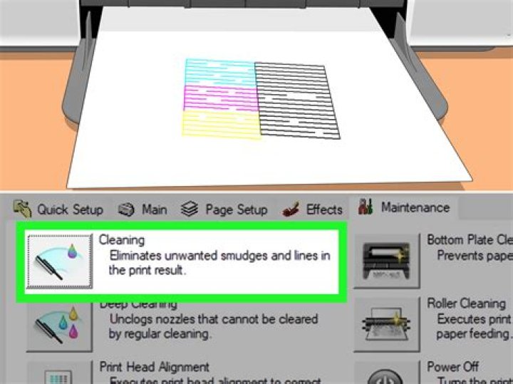 Printer not printing, ejects a blank page