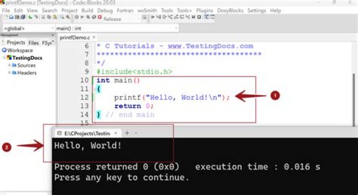 printf() \t option