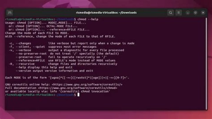 problem with chmod command