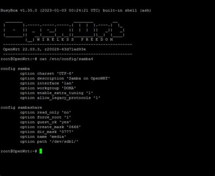 problem with samba