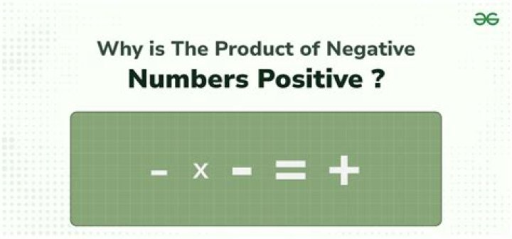 Product of two negative numbers is positive [duplicate]