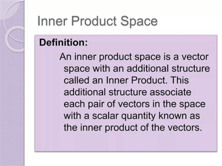 Product space definition