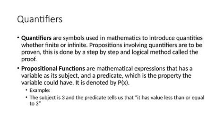 Proof involving quantifiers