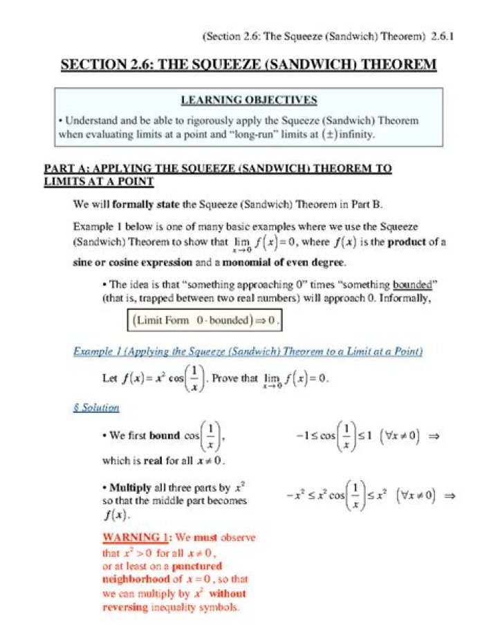 Proof of sandwich/squeeze theorem for series.