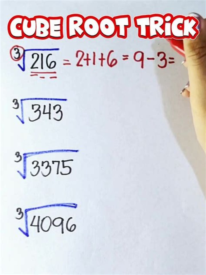 Proof of the cube root trick [closed]