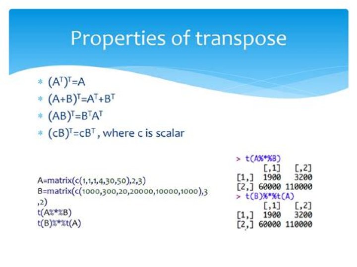 Properties of a transpose: $(A^n)^T = (A^T)^n$ and $(A^T)^{-1}=(A^{-1})^T$