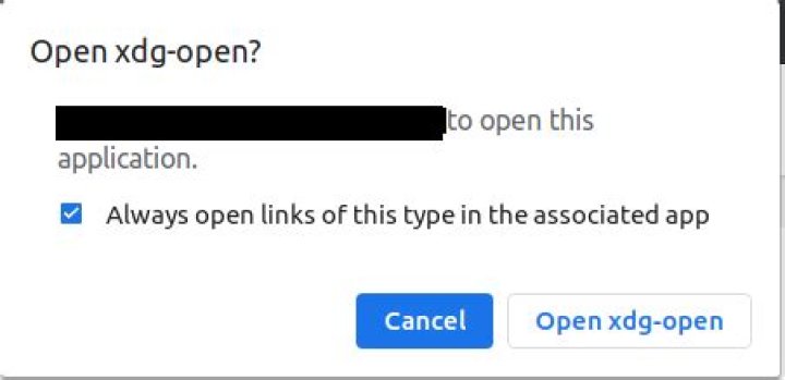 Protocol handler setting to automatically open protocol with xdg-open