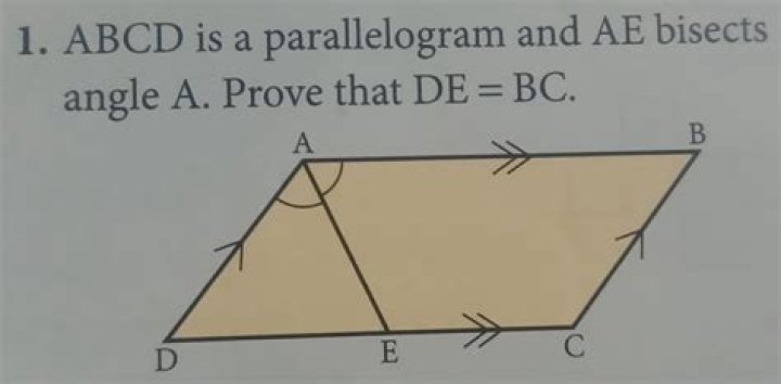 Prove that DE || BC
