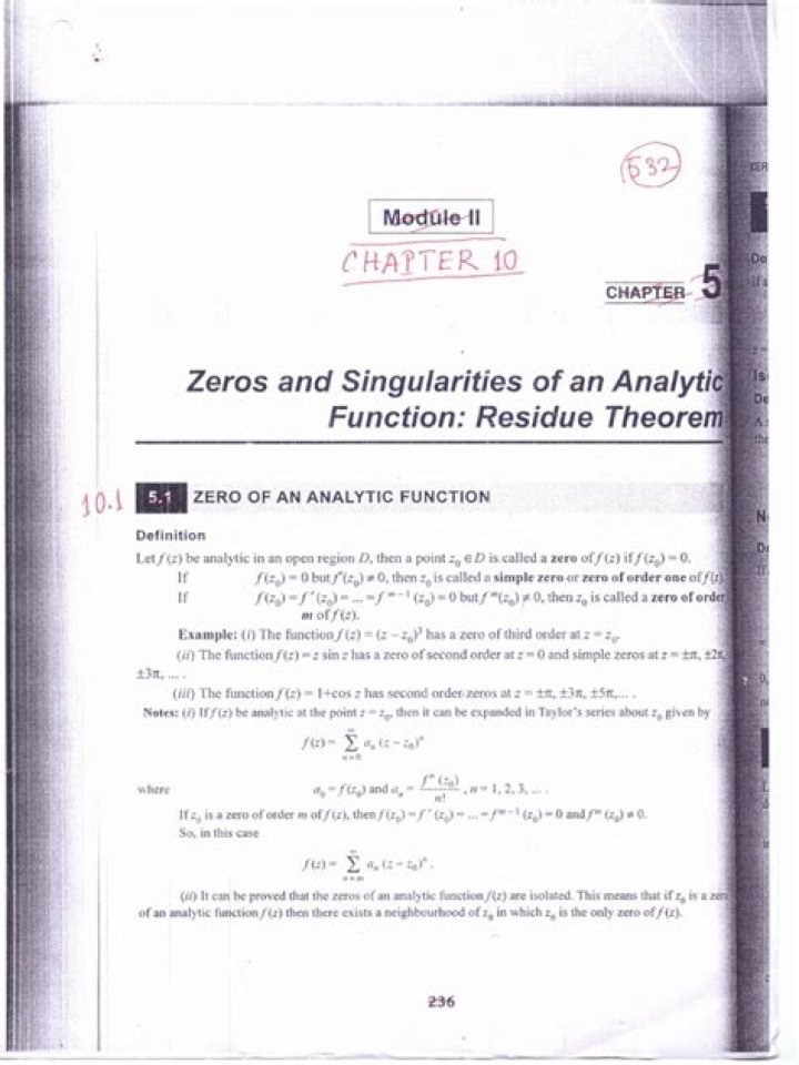 Prove that the zeros of an analytic function are finite and isolated