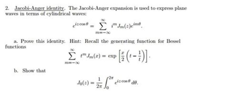 Proving the Jacobi-Anger Expansion