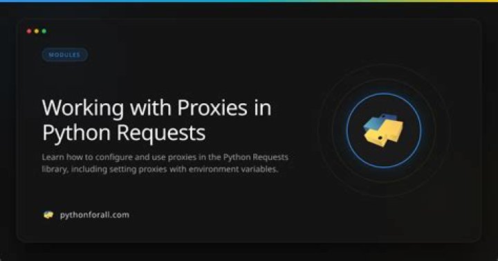 Proxies with Python 'Requests' module