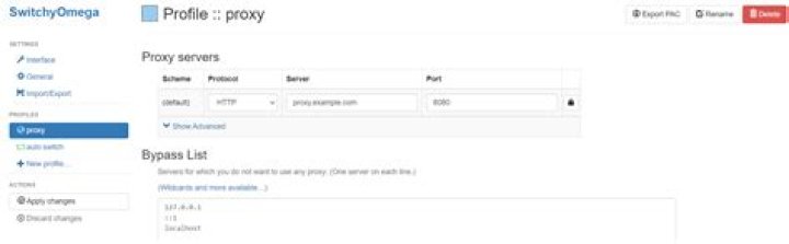 Proxy Switchy Omega extension on Chrome: How to set up with OpenVPN
