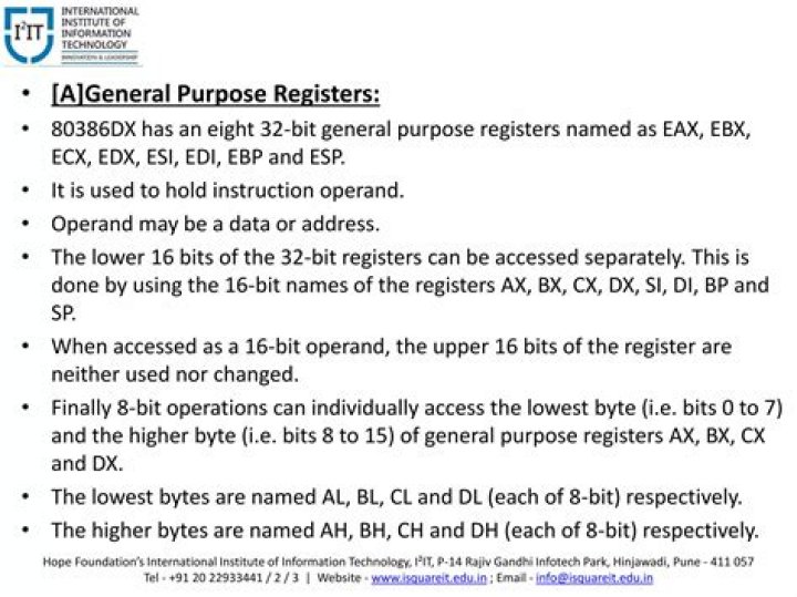 Purpose of ESI & EDI registers?