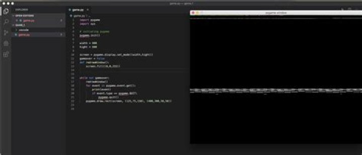 Pygame screen.blit not working
