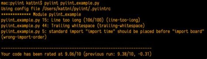 pylint disabling a single line of code just produces another pylint error