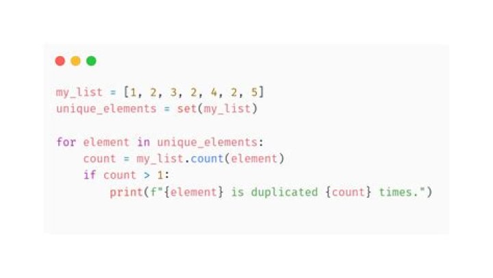 Python: count repeated elements in the list [duplicate]