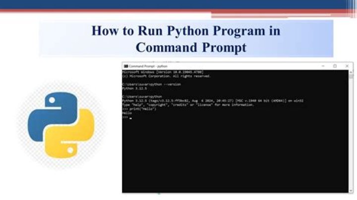 Python Details in Command Prompt