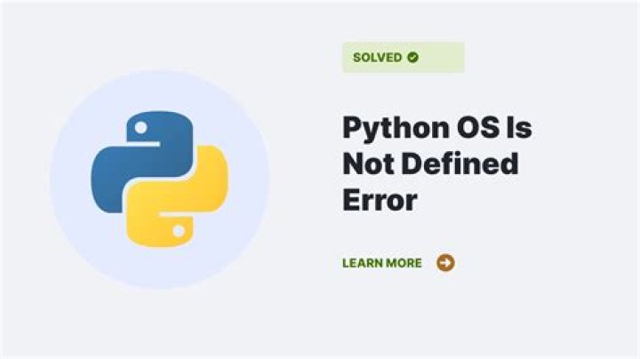 Python name 'os' is not defined [duplicate]