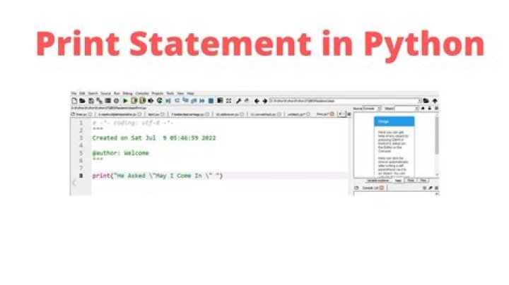 Python: % operator in print() statement