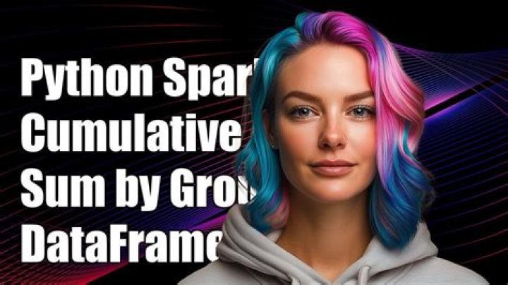 Python Spark Cumulative Sum by Group Using DataFrame