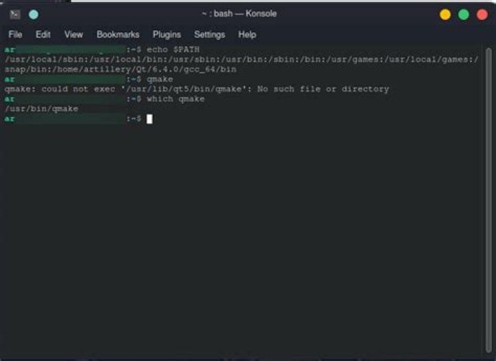 QMake pointing to wrong directory