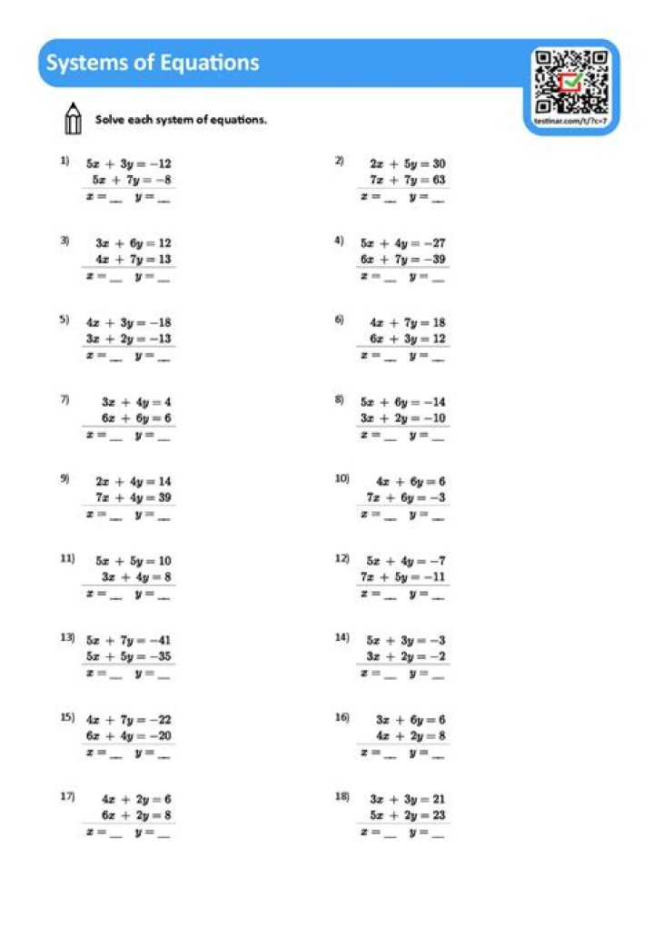 Question about solving systems of equations (Highschool level)