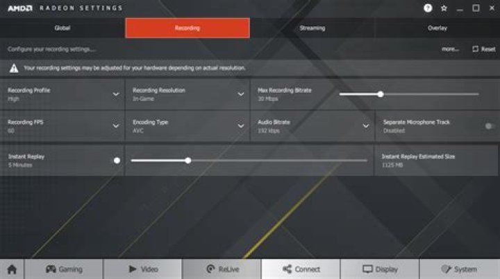 Radeon ReLive only records a green screen, how do i fix it?