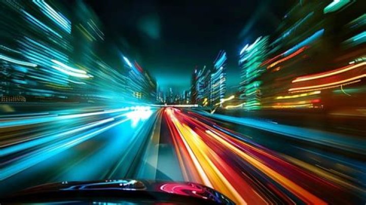 Radial blur around a car in a racing game